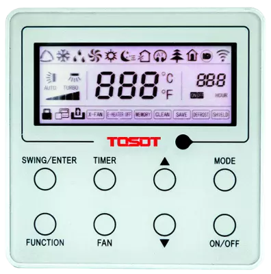 Tosot T60H-ILD/I/T60H-ILU/O - площадь охл/нагрева - 180 кв.м, инвертор купить - orbita-48.ru